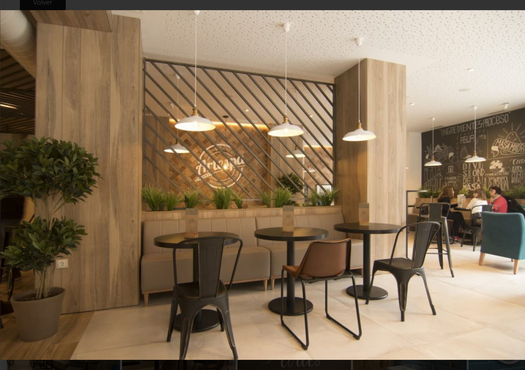 Zona de mesas Artespa